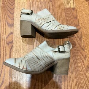 Qupid Buckle Booties
